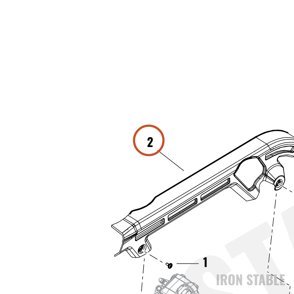 Harley-Davidson Guard, Belt/Chn, Upr