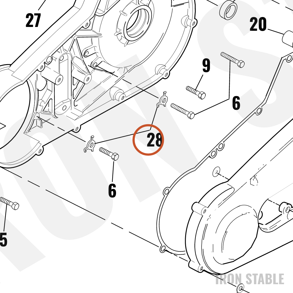 Harley-Davidson Ring, Retg, Internal