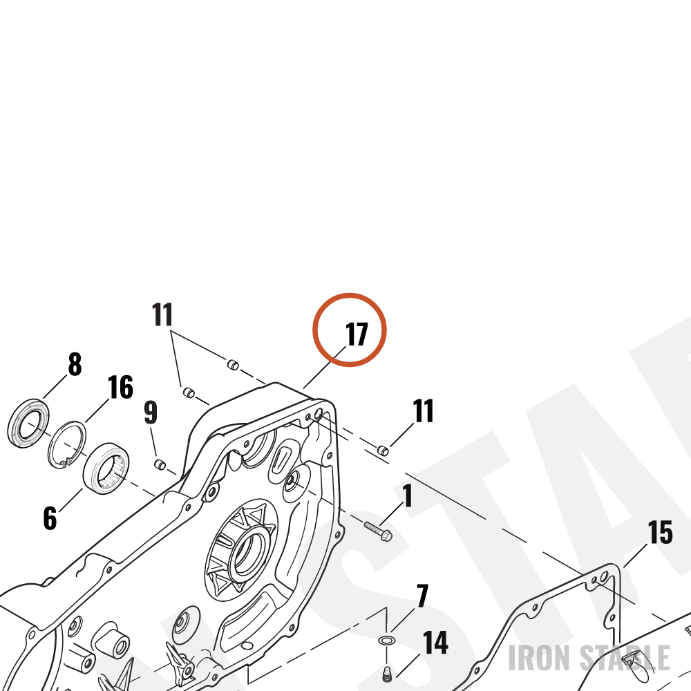 Harley-Davidson Housing, Inr Pri, X
