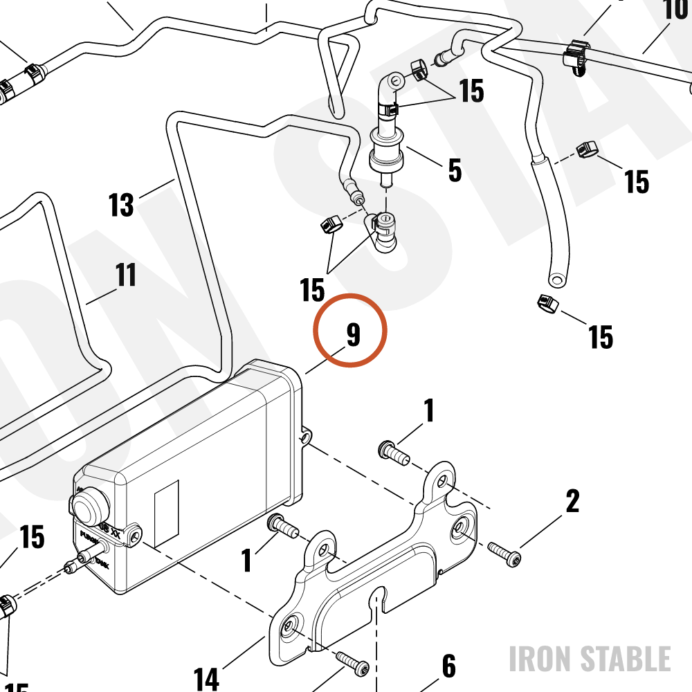 Harley-Davidson Carbon Canister