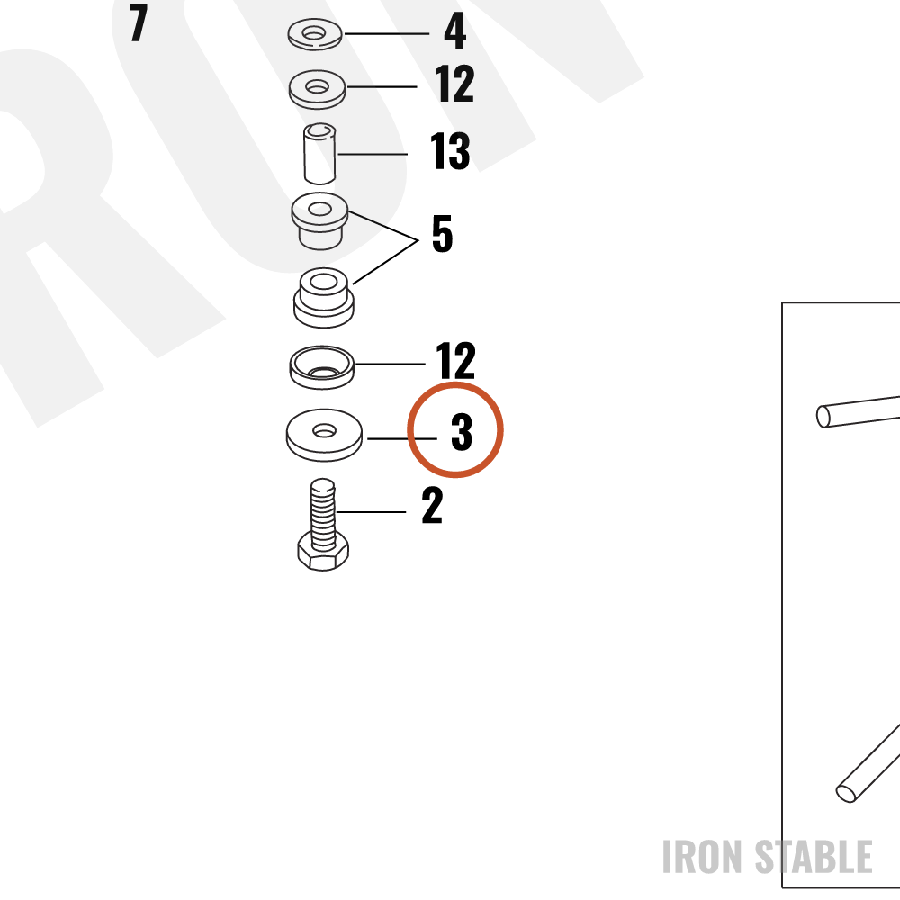 Harley-Davidson Washer .5 X 2 X .06