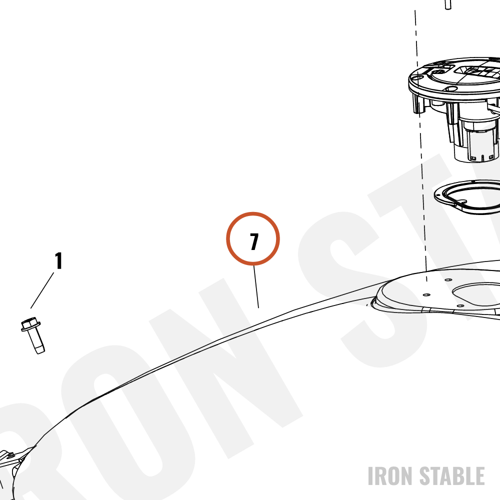 Harley-Davidson Tank, Fuel, Solid