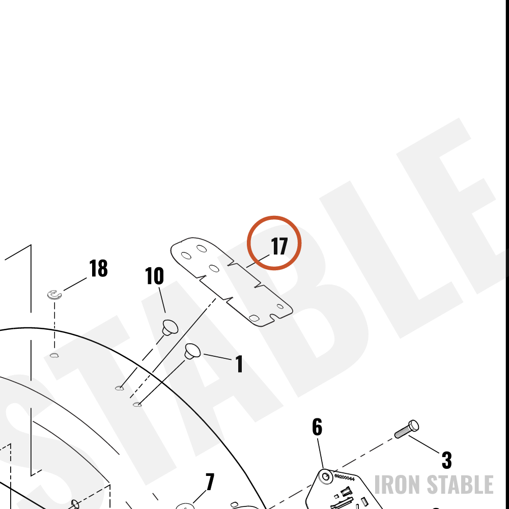 Harley-Davidson Protect Tape, Rr Fndr