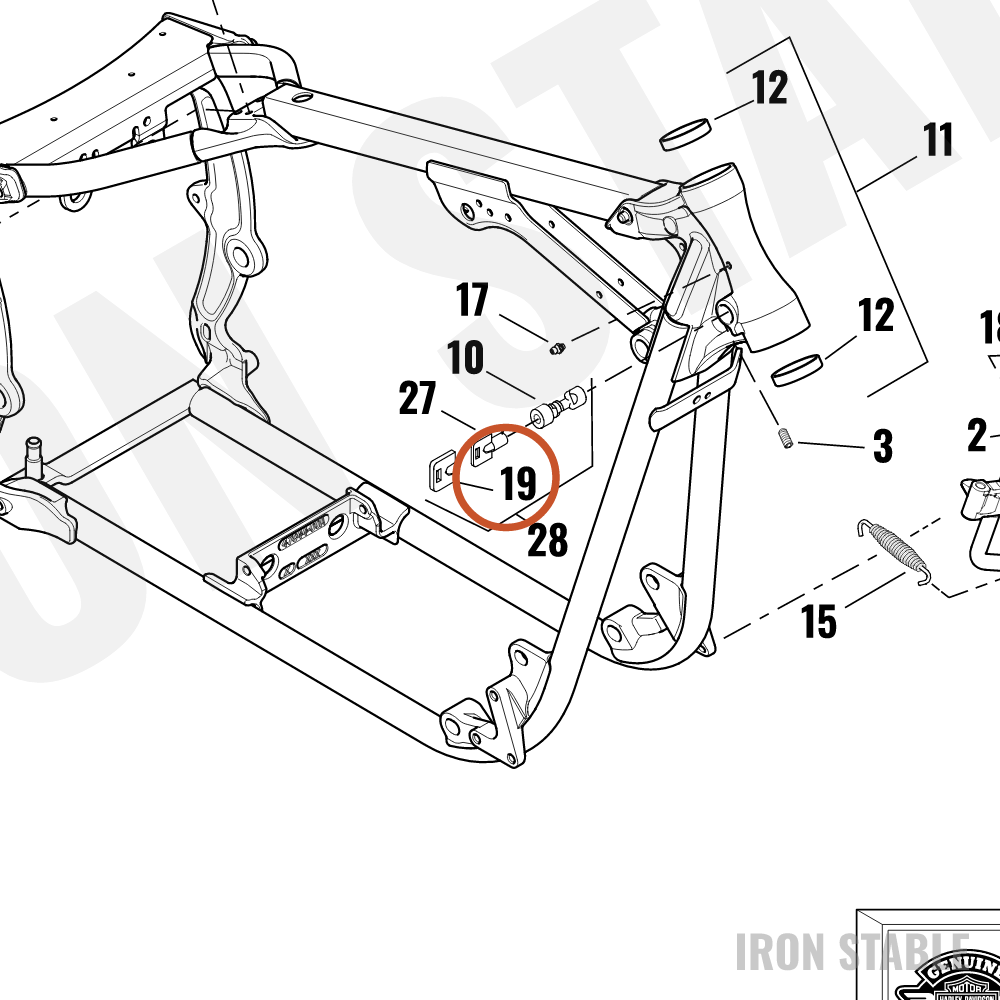 Harley-Davidson Cover, Key, Head-Set