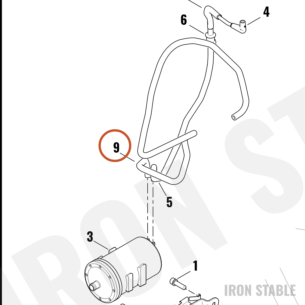 Harley-Davidson Hose, Ftk Vapor Vent, X