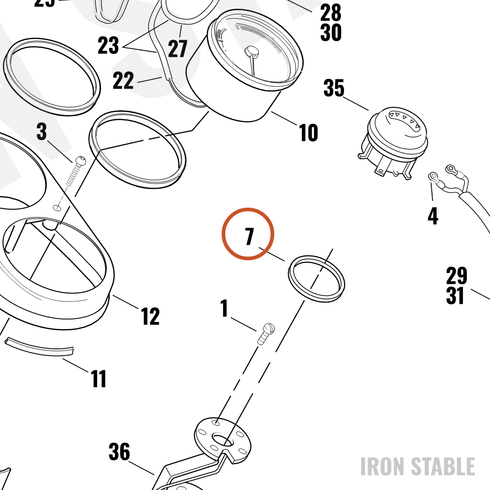 Harley-Davidson Gasket, Cover, X
