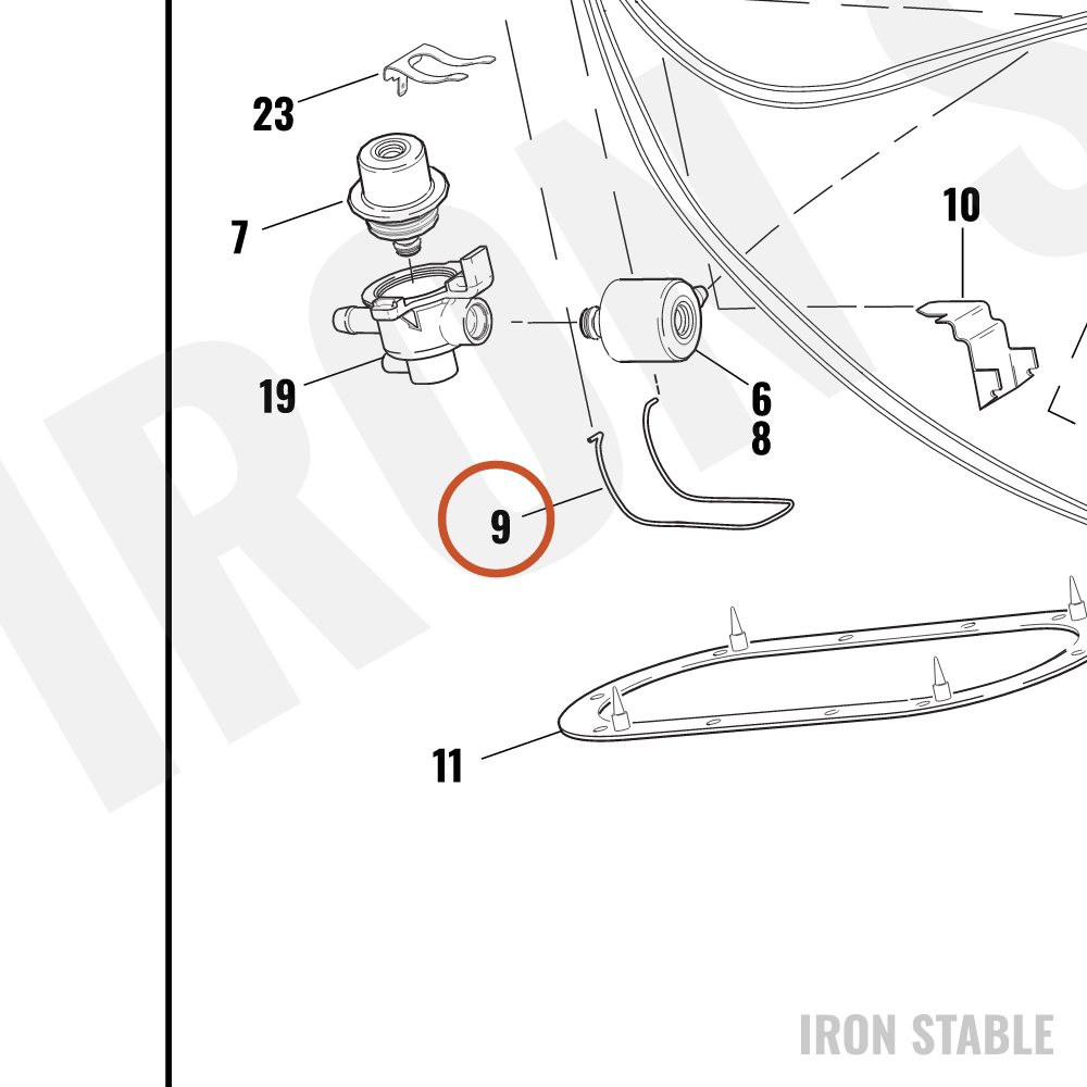 Harley-Davidson Bail, Fuel Pump