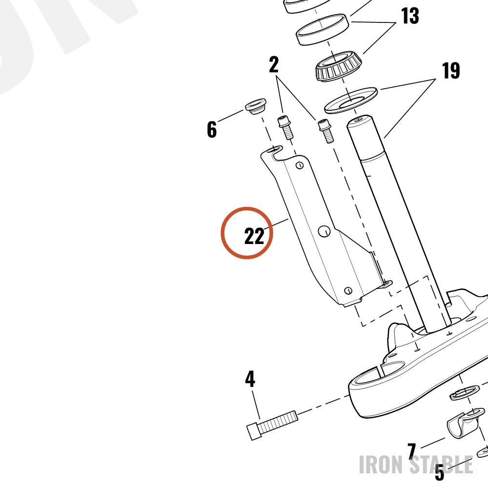Harley-Davidson Bracket, Hcu, Intermediate