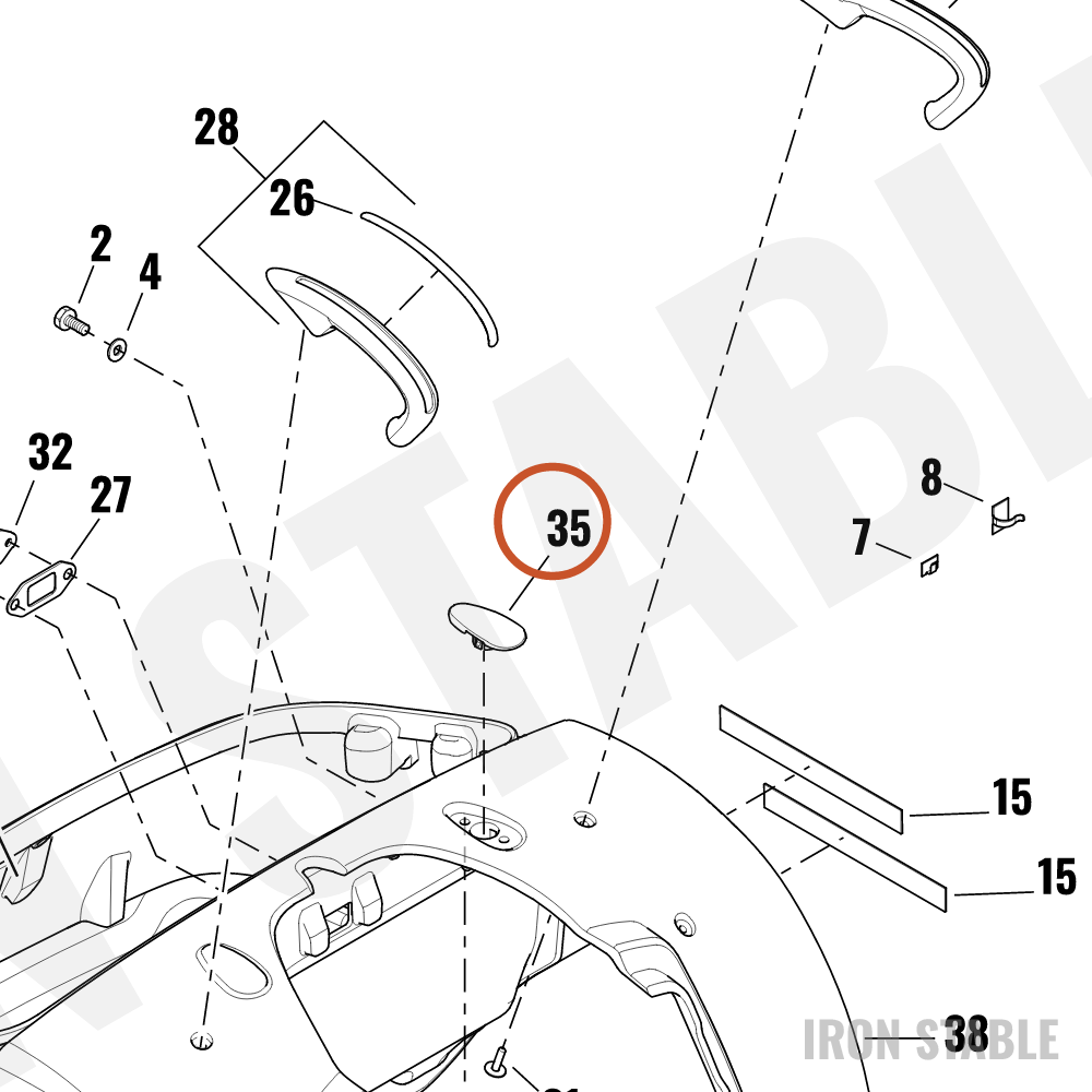 Harley-Davidson Cover, Trim