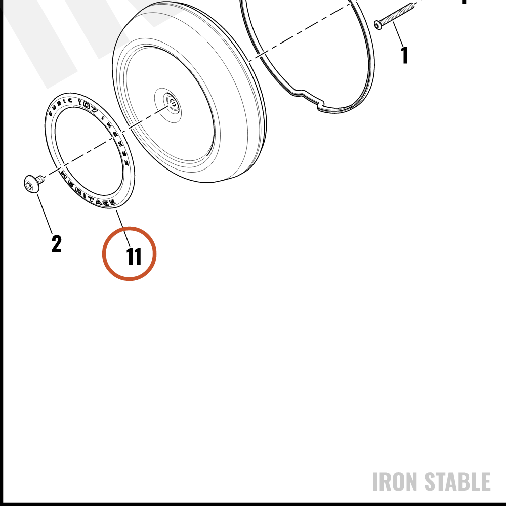 Harley-Davidson Trim, Intk/Ftk Cover, Ac Insert