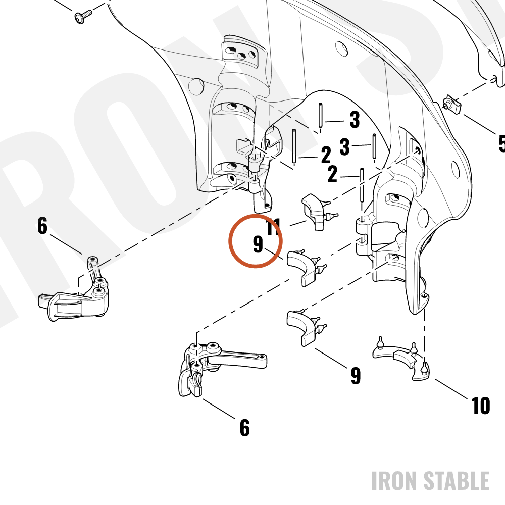 Harley-Davidson Panel, Trim, Bumper