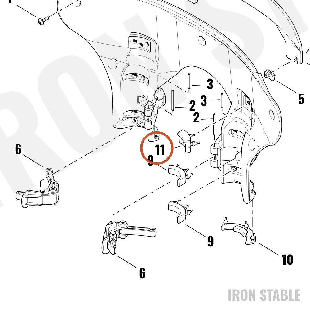 Harley-Davidson Panel, Trim, Bumper