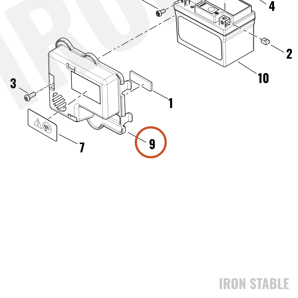 Harley-Davidson Cover, Bat, 12v, Bat, Box, Cover
