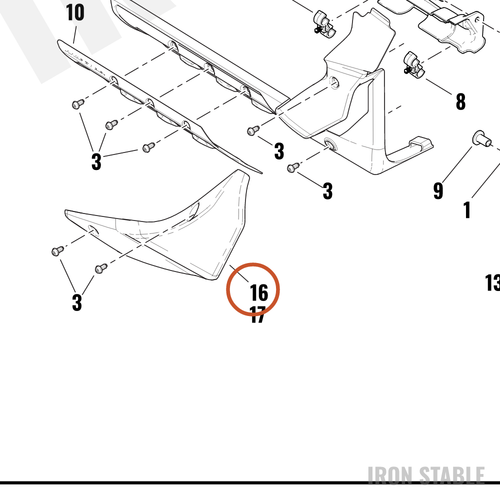 Harley-Davidson Cover, Ev, Ress, Upr, Rh