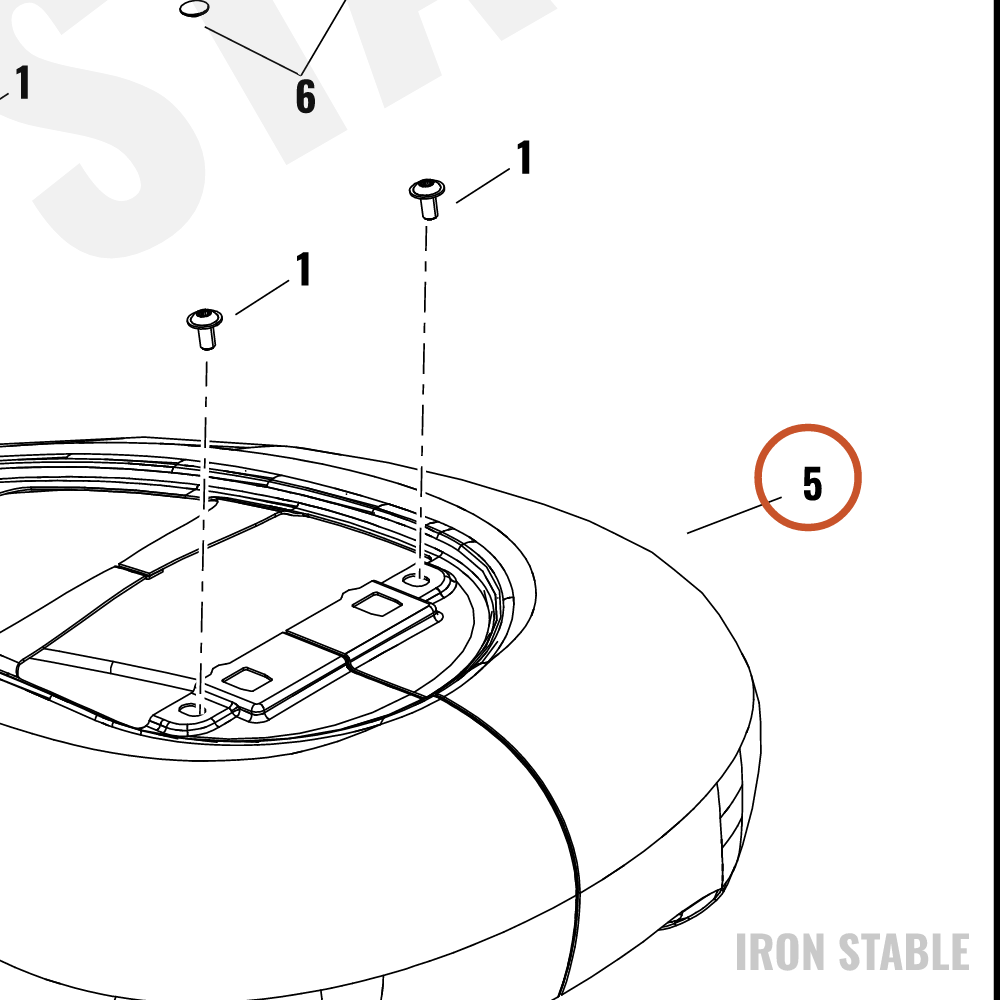 Harley-Davidson Cover, Airbox, Solid