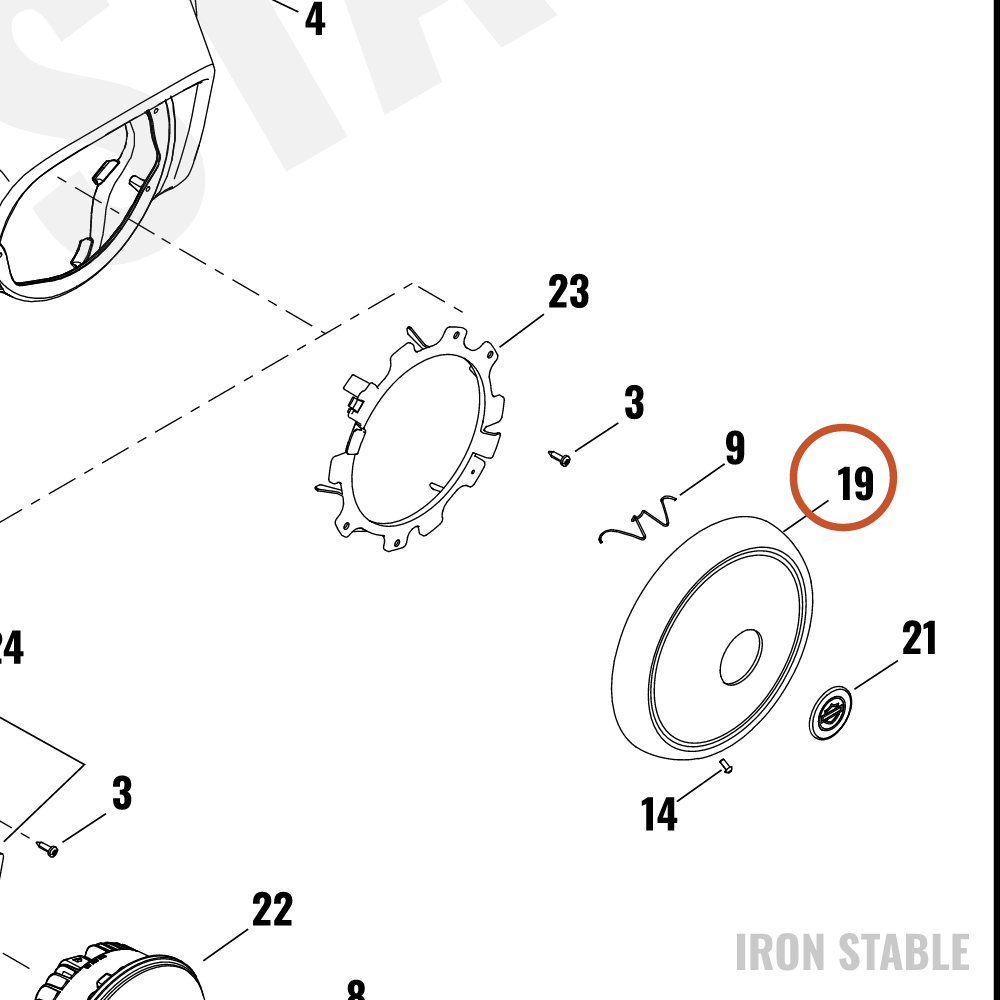 Harley-Davidson Cover, Hdlt, Blk