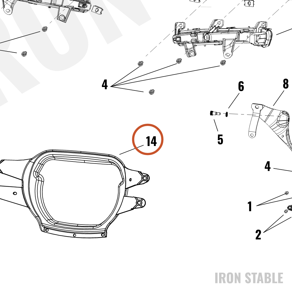 Harley-Davidson Cover, Hdlt, Assembly