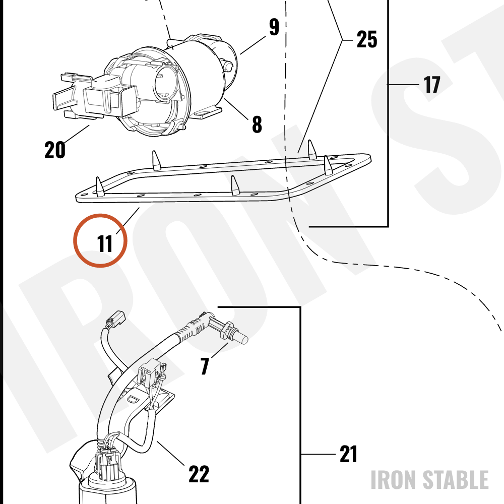 Harley-Davidson Gasket, Top Plate