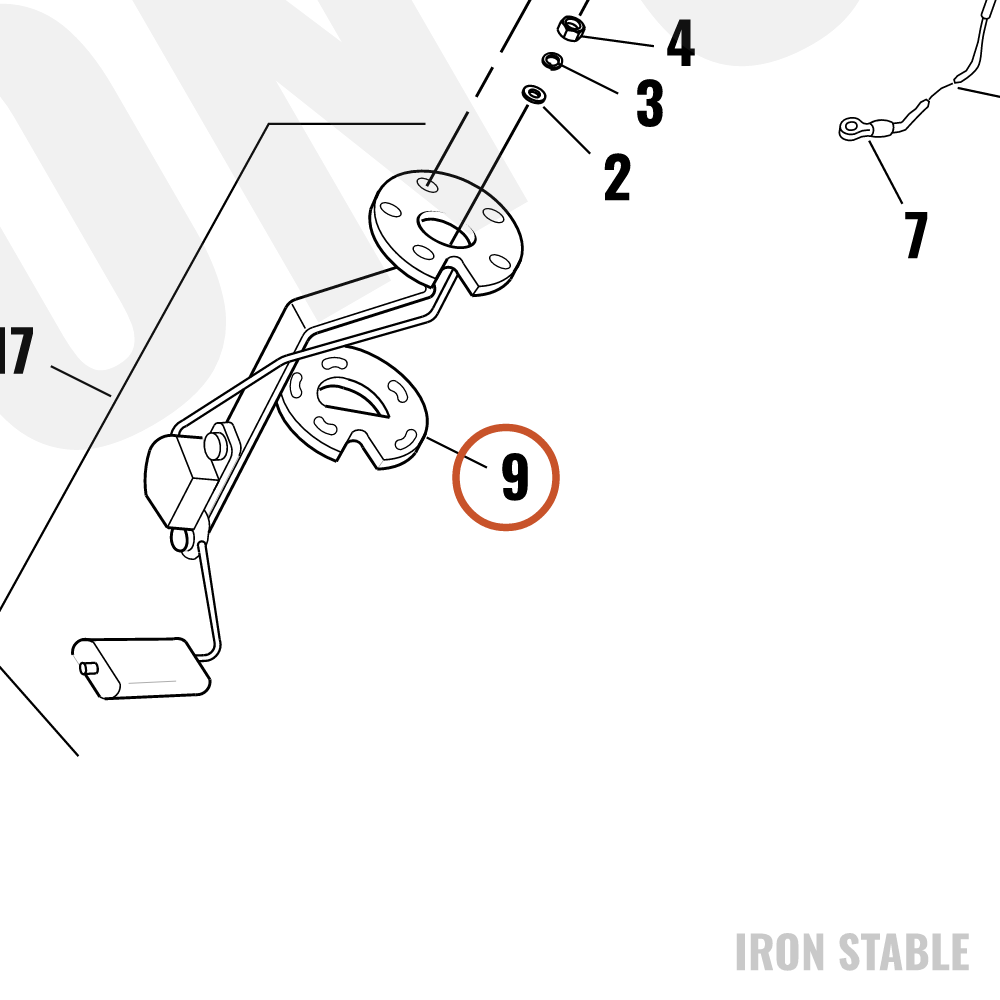 Harley-Davidson Gasket, Fuel Sender