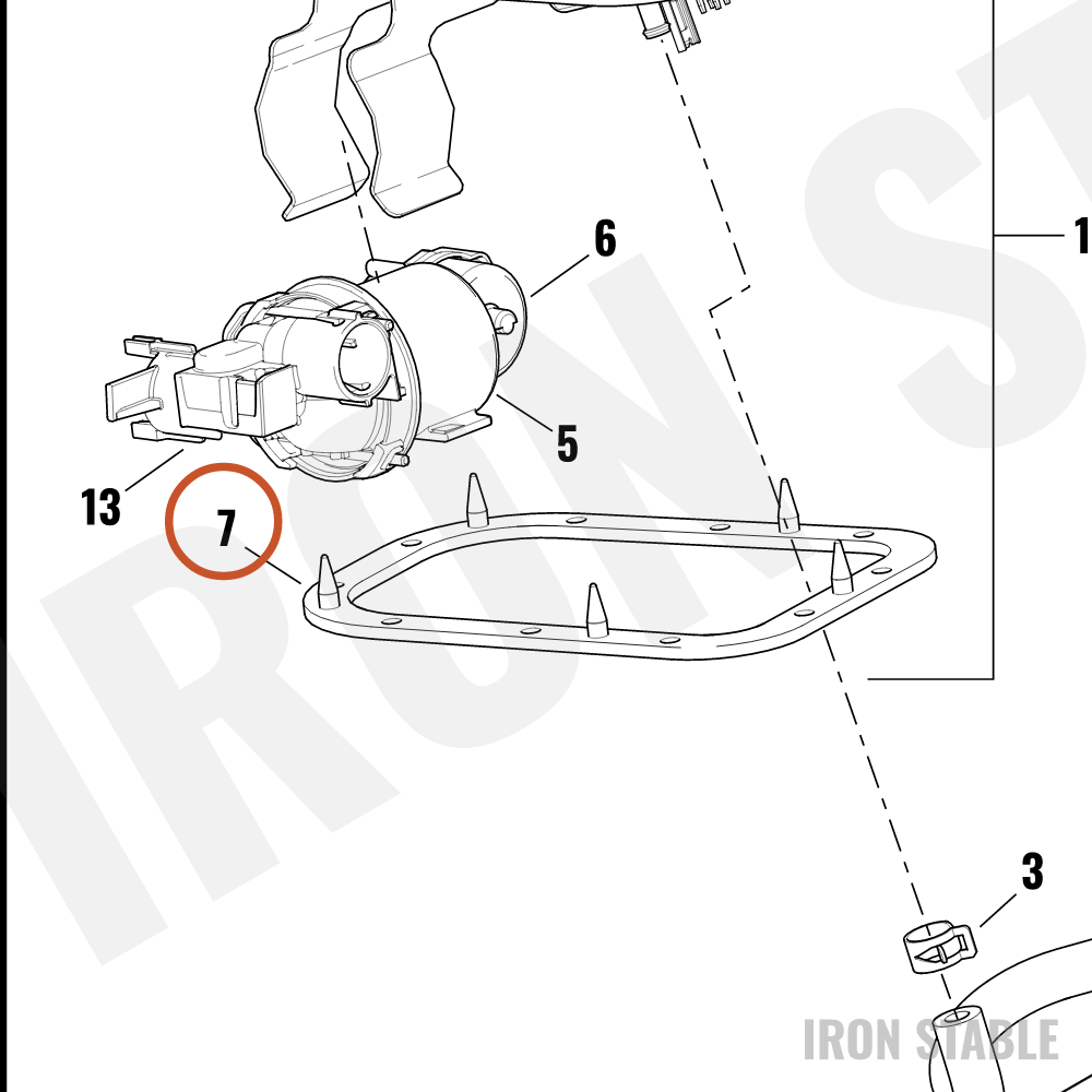 Harley-Davidson Gasket, Top Plate