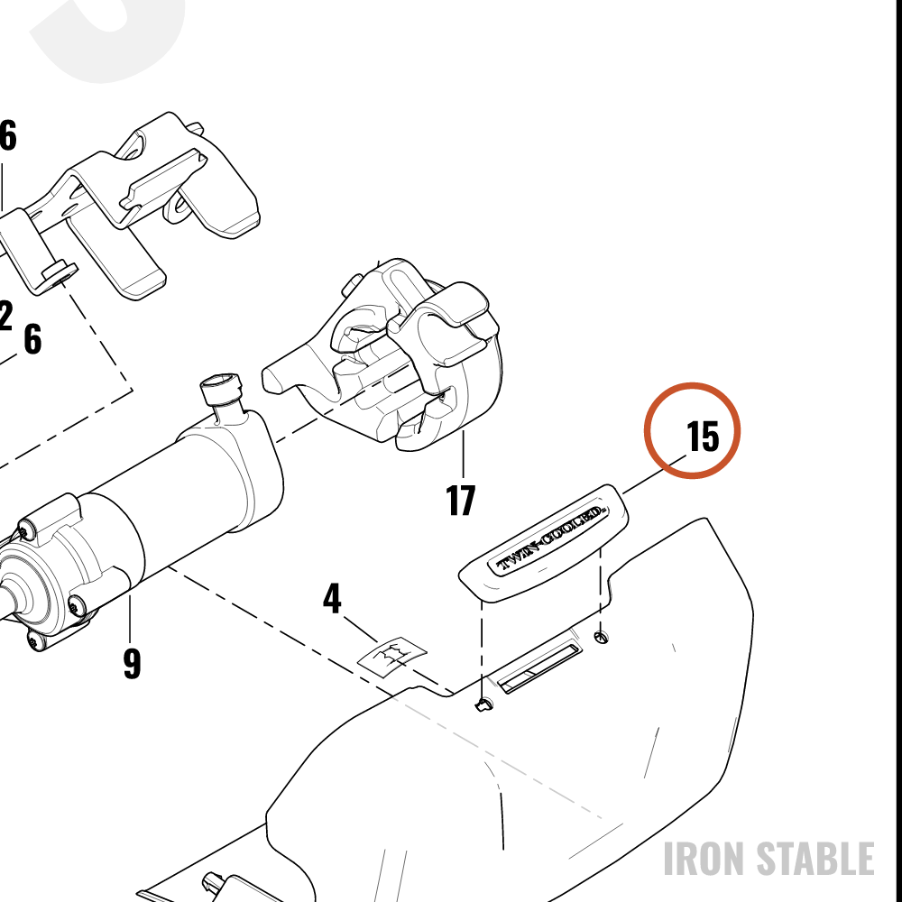Harley-Davidson Trim, Cooling Pump Cover
