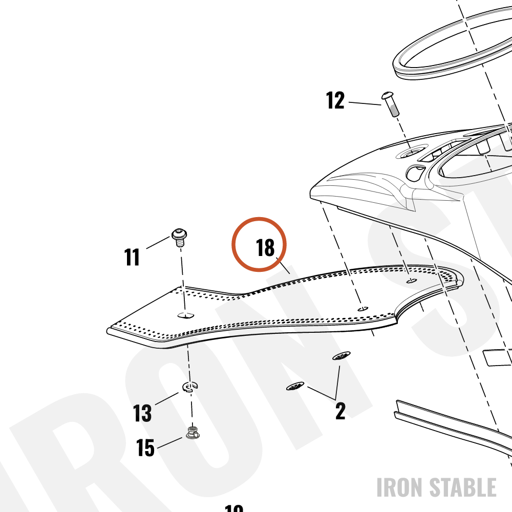 Harley-Davidson Trim, Misc Deco, Fuel Tank