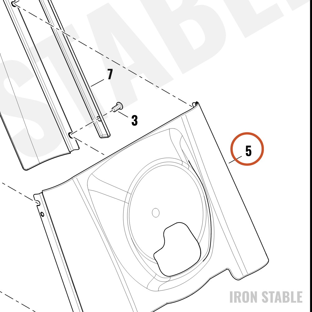 Harley-Davidson Trim, Misc Deco, Front Panel