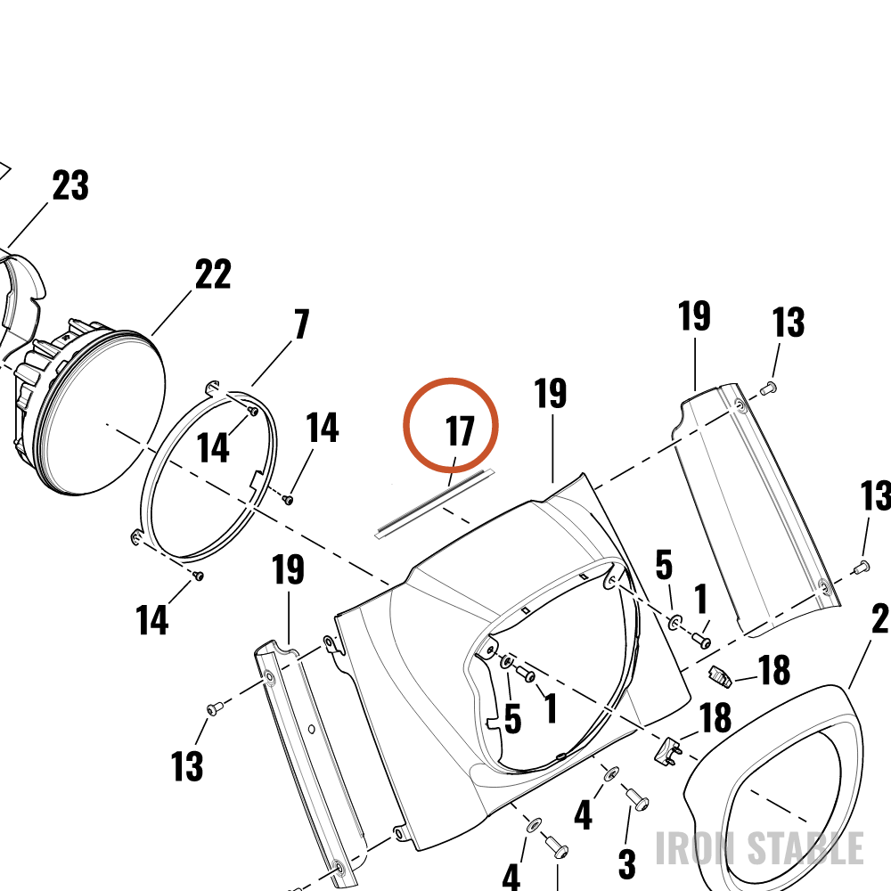 Harley-Davidson Trim, Nacelle