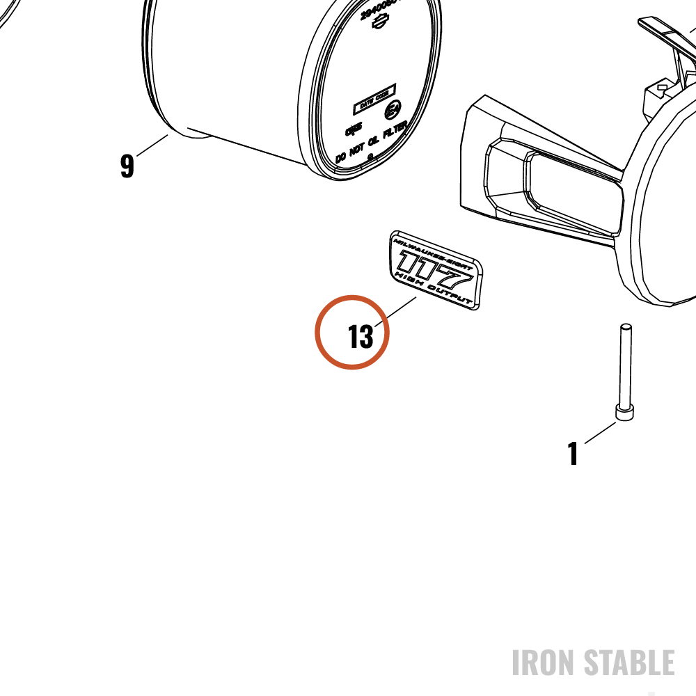 Harley-Davidson Trim, Insert-Assembly