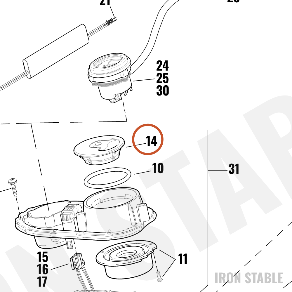 Harley-Davidson Cap/F'tank Filler