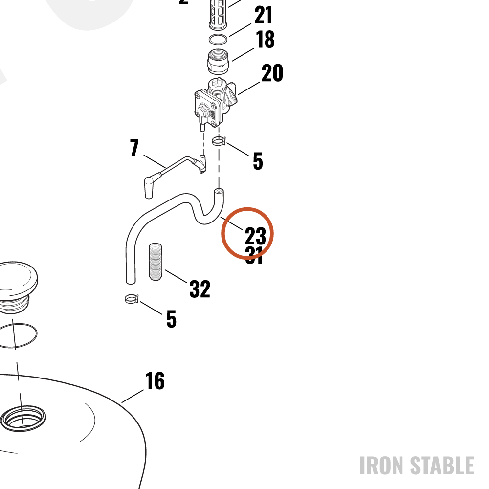 Harley-Davidson Fuel Hose