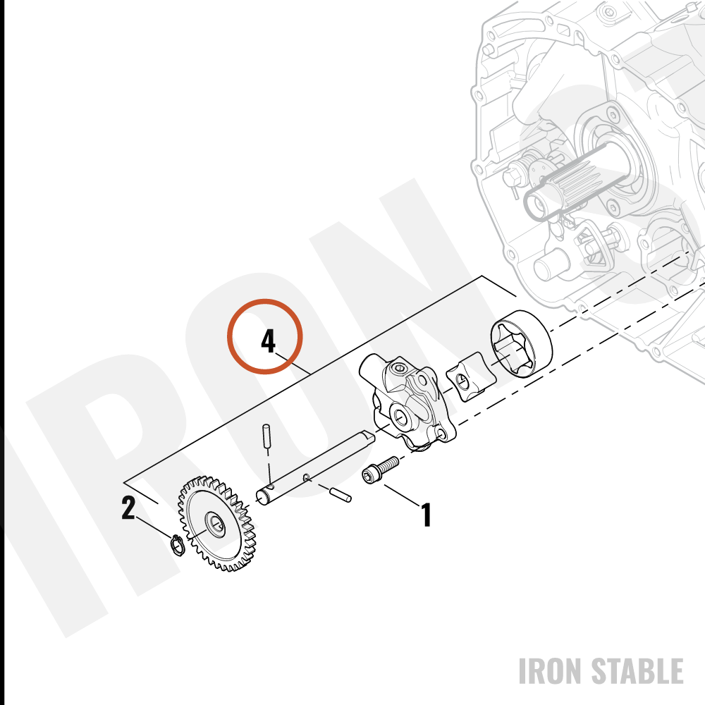 Harley-Davidson Oil Pump Assembly, Complete