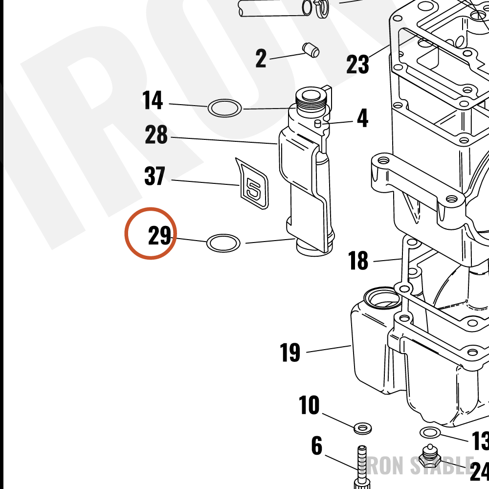Harley-Davidson Oring, Dipstick Cover