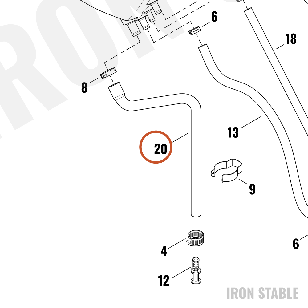 Harley-Davidson Oil Line, X