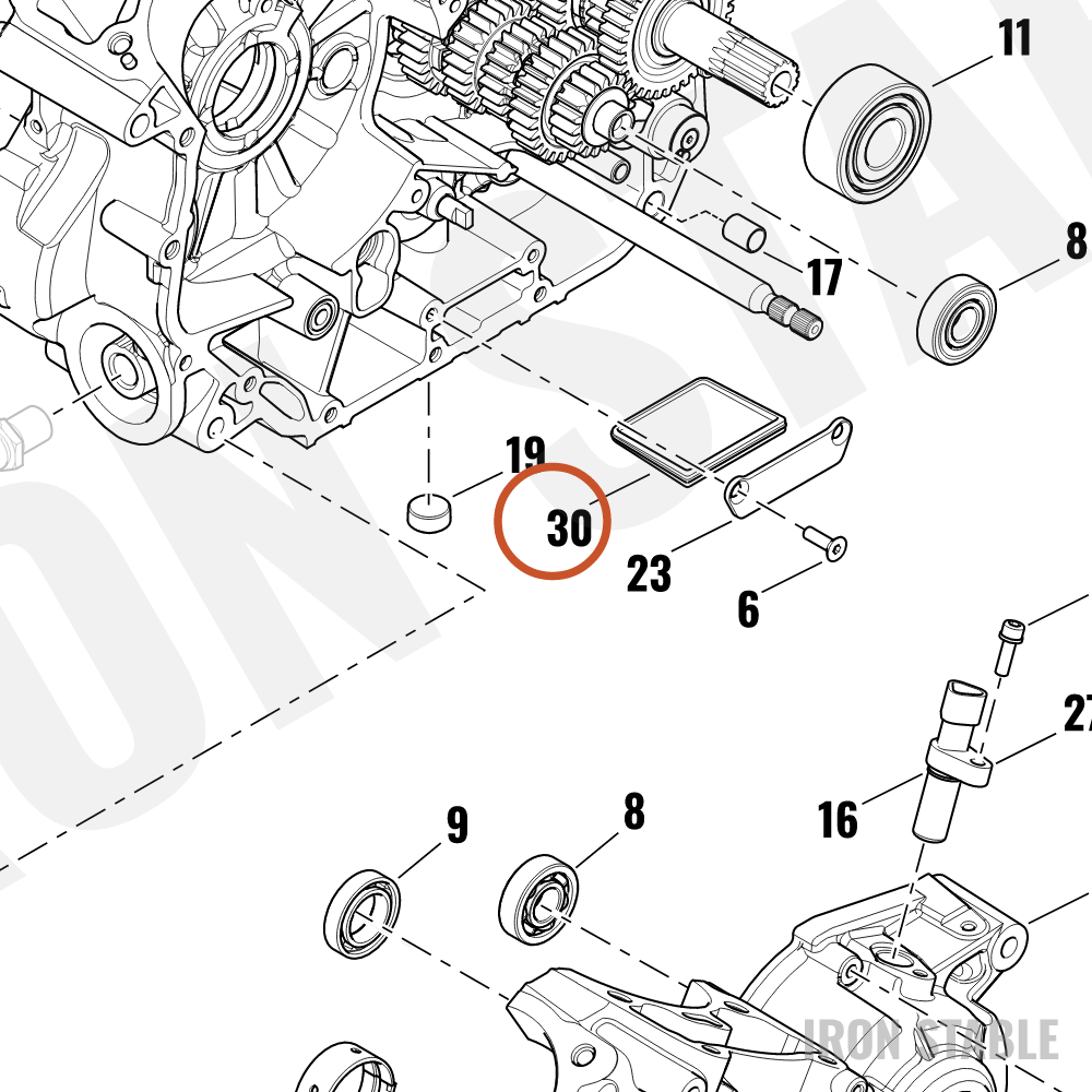 Harley-Davidson Strainer, Filter