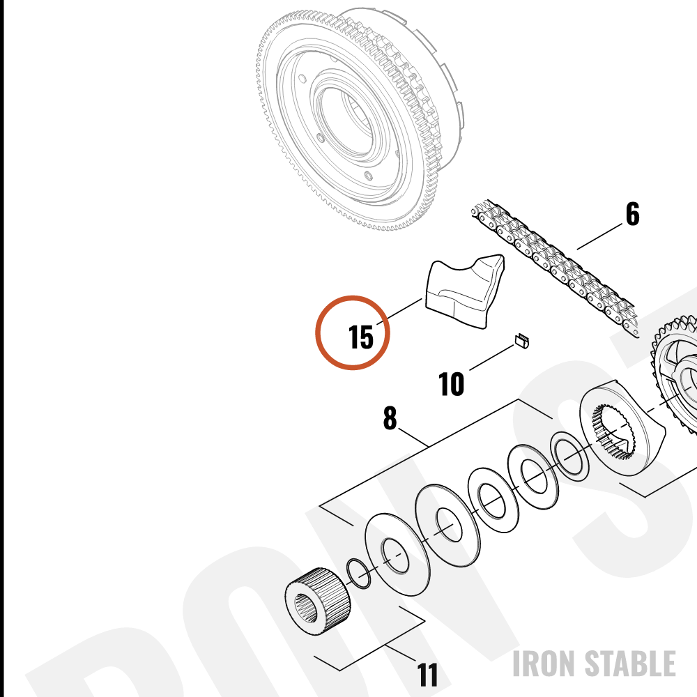 Harley-Davidson Oil Deflector, St/Dyna