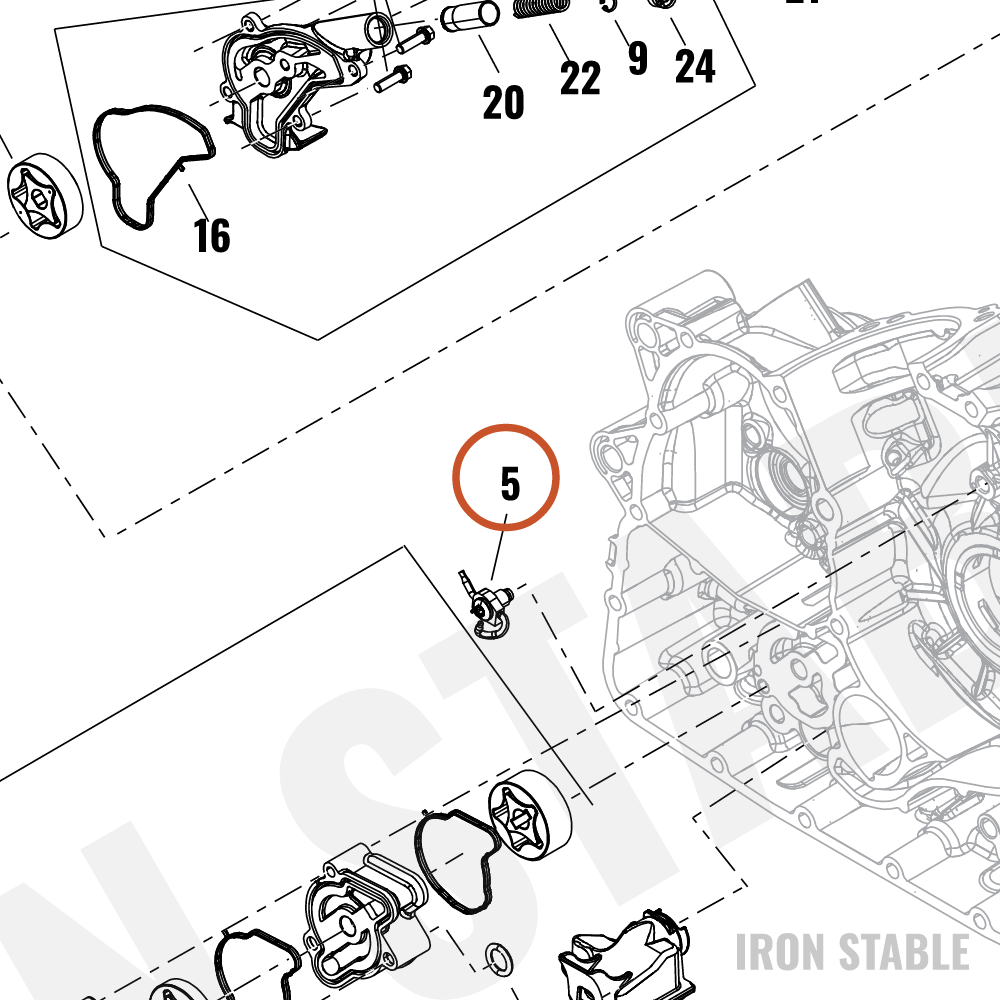 Harley-Davidson Jet, Oil, Intake 0.85 Outlet