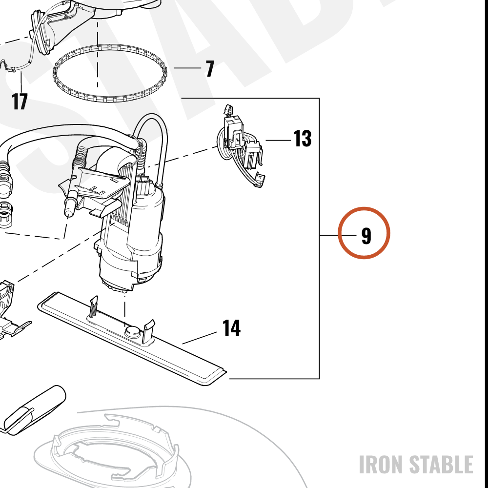 Harley-Davidson Fuelpump Assembly