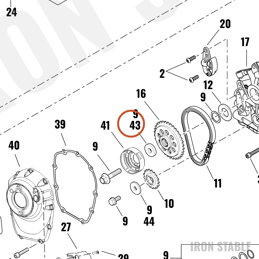 Harley-Davidson Washer, X