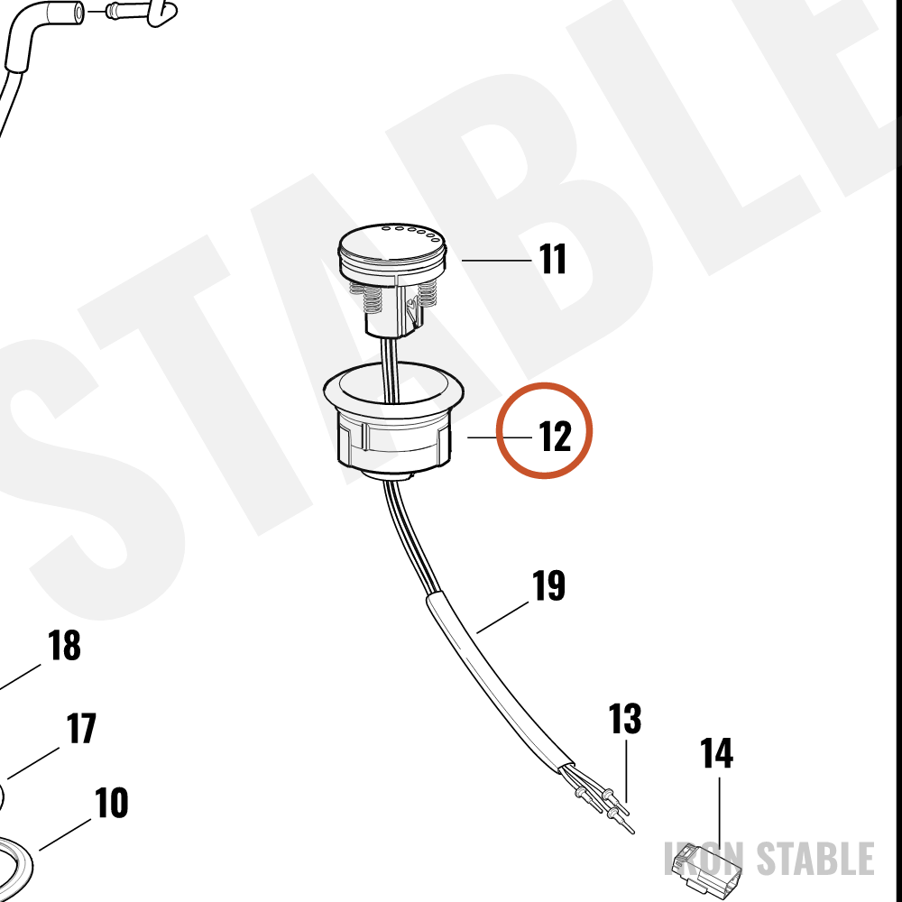 Harley-Davidson Gauge Housing