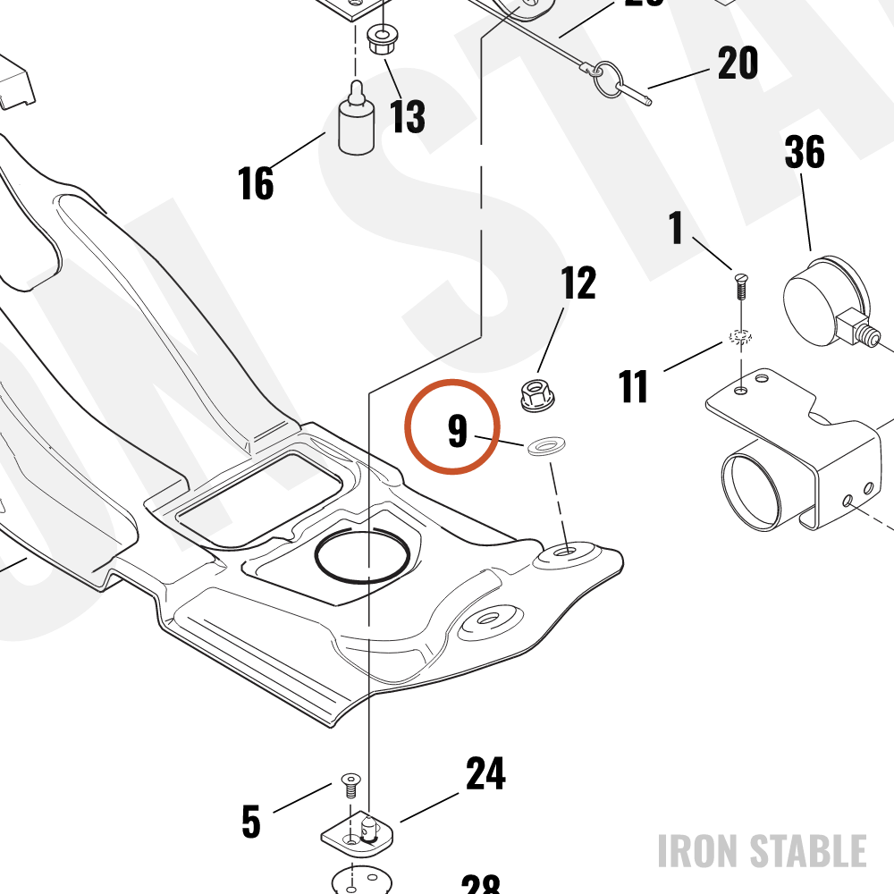 Harley-Davidson Washer, Plain, Type-A