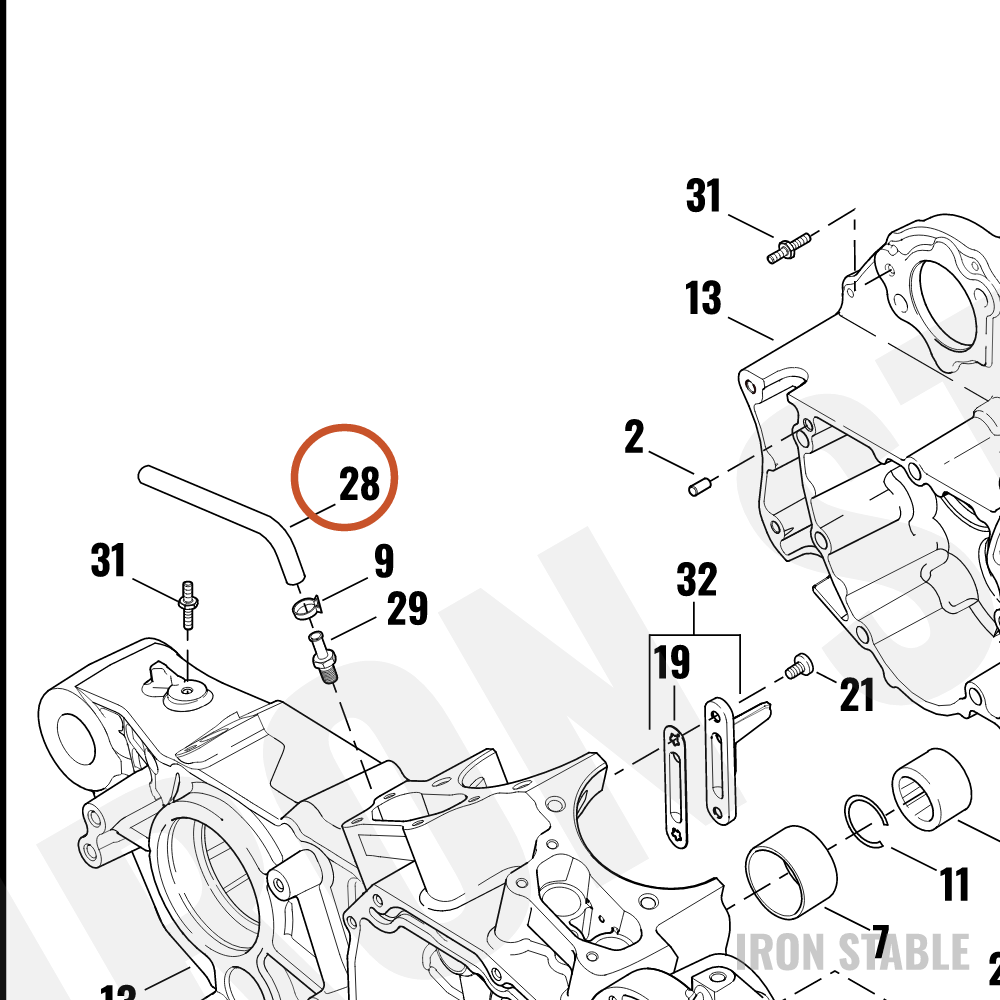 Harley-Davidson Hose, Trans Vent