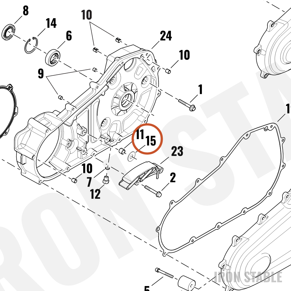 Harley-Davidson Gasket, Cover, X