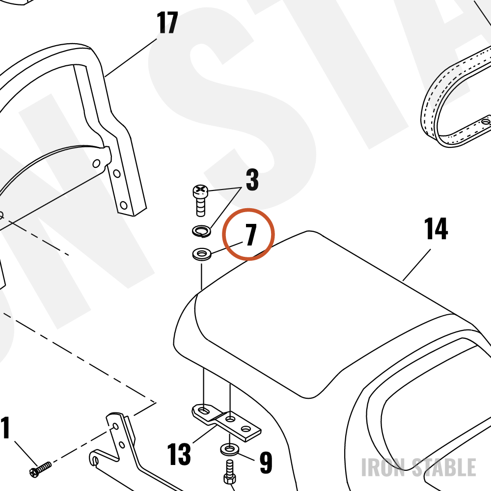 Harley-Davidson Washer