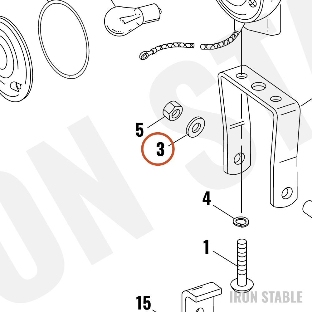 Harley-Davidson Washer, Plain, Type-A