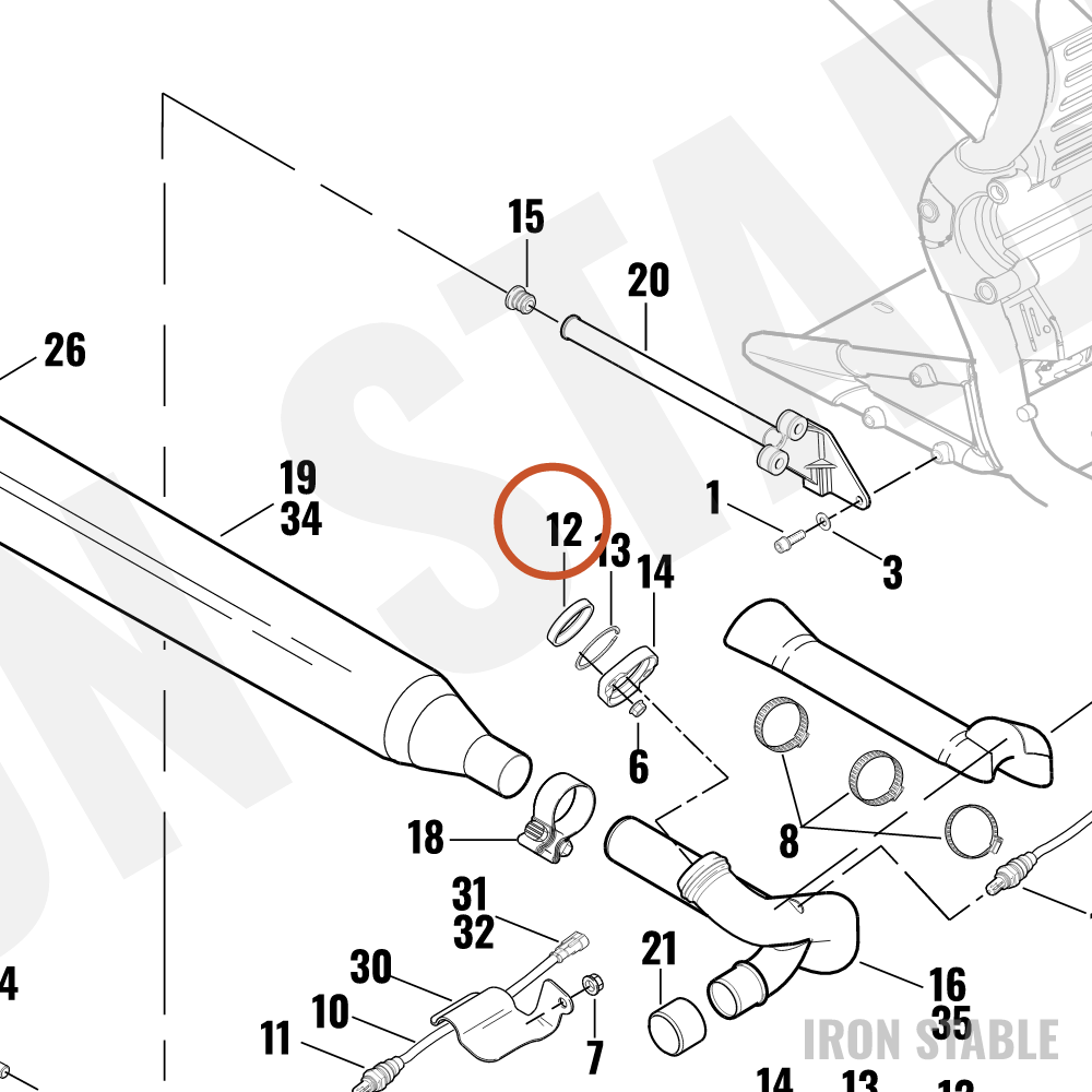 Harley-Davidson Seal, Exhaust