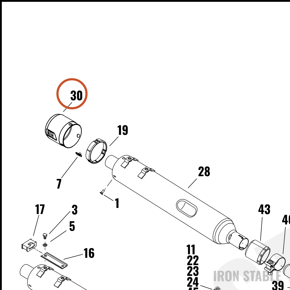 Harley-Davidson Endcap, Muf, Assembly, Rh, Scchrm