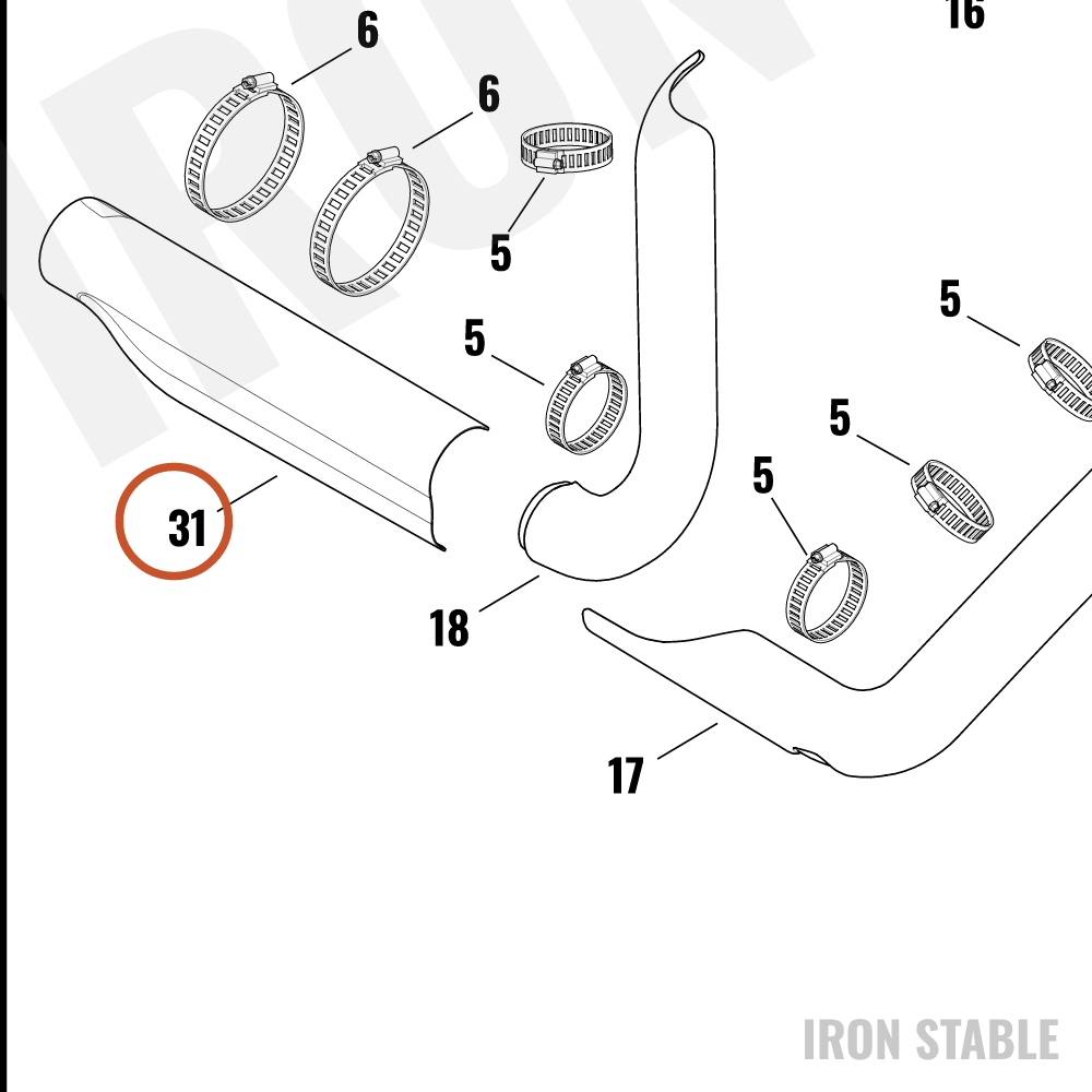 Harley-Davidson Exhaust Shield, Collector