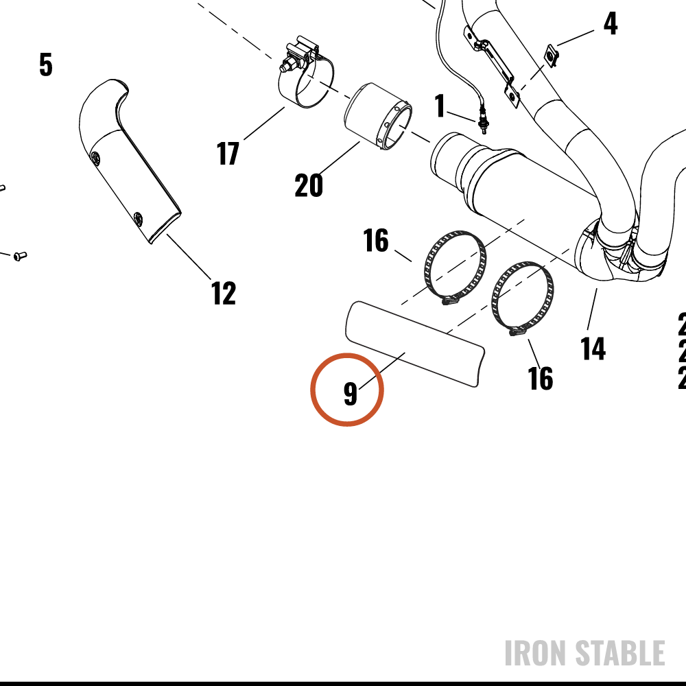 Harley-Davidson Shield, Exhaust, Catalyst