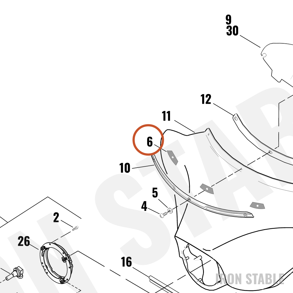 Harley-Davidson Pad, Epdm